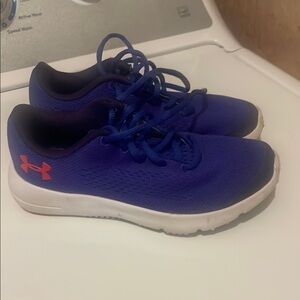 Under Armour Kids Blue Athletic Shoes